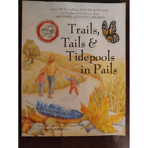 Trails, Tails & Tidepools in Pails Softcover Book, Homeschool Nature Family - Picture 1 of 7